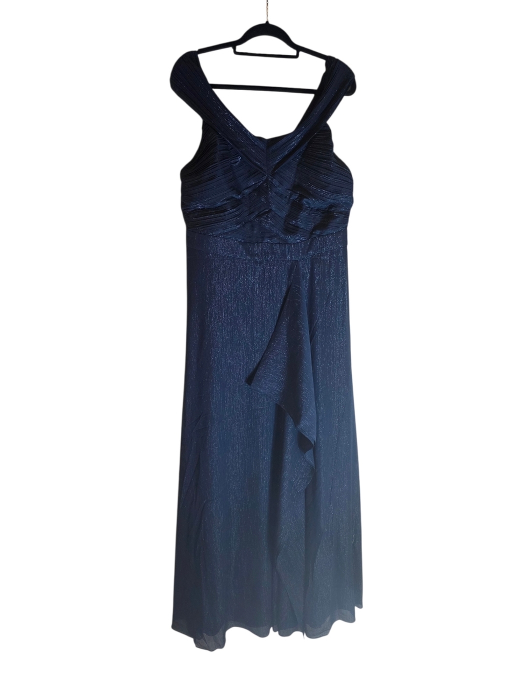 TED BAKER Navy Evening Floor Length Gown Dress - Size 12 (5)